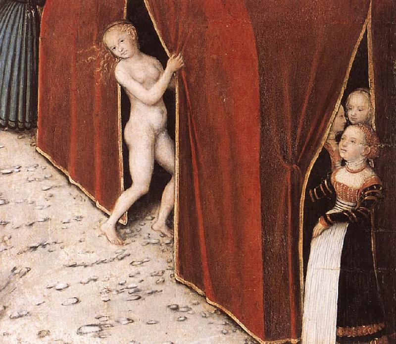 CRANACH, Lucas the Elder The Fountain of Youth (detail)  215